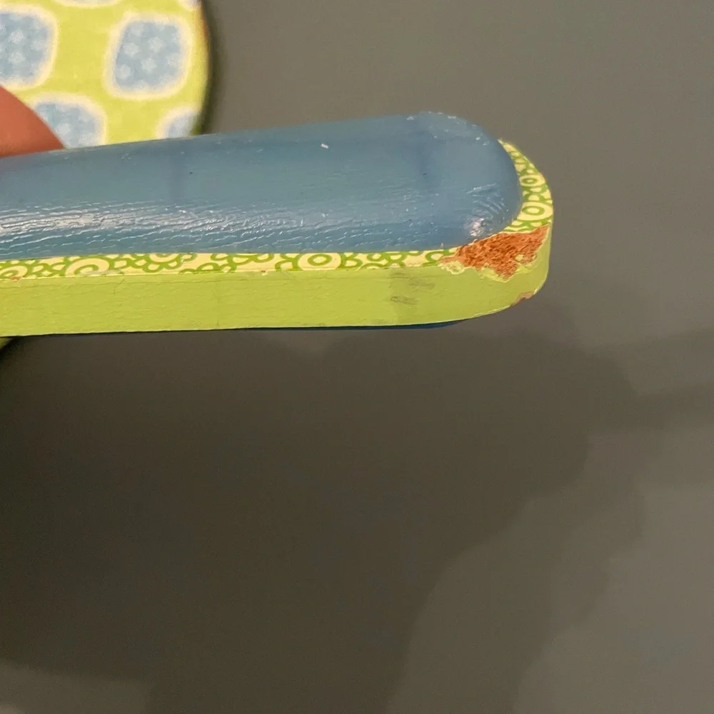 Vera Bradley Blue and Green Paddle Set - Picture 5 of 8